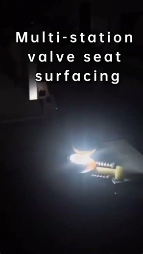 FNS pipeline multi-station valve seat cladding#cladding #welding #overlay