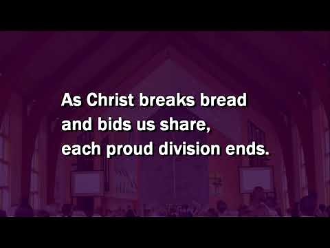 Hymn, I Come with Joy, UMH 617, Wesley Choir