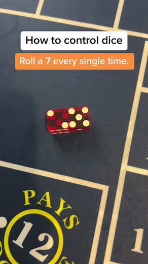 How to control dice rolls #Craps #CrapsStrategy #CrapsWheel #casinolife