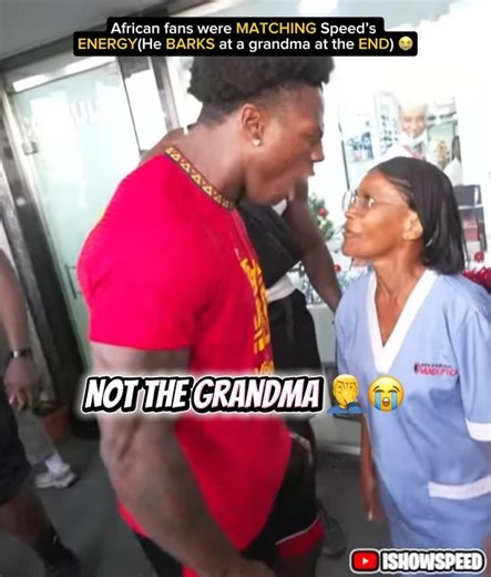 Speed Was Constantly BARKING At His African Fans 😂 #shorts