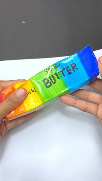 How to make Butter Squishy/ #kids #squishyart #viral #shorts #shortfeed #cartoon
