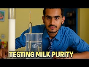 Milk Purity Test Using Lactometer | Water vs Milk Density