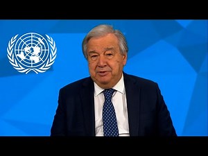 東京会議2025に寄せるアントニオ・グテーレス国連事務総長ビデオ・メッセージ（東京、3月4日）