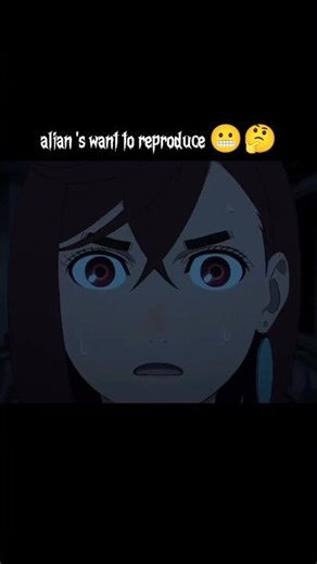alien want to reproduce 😬 #anime