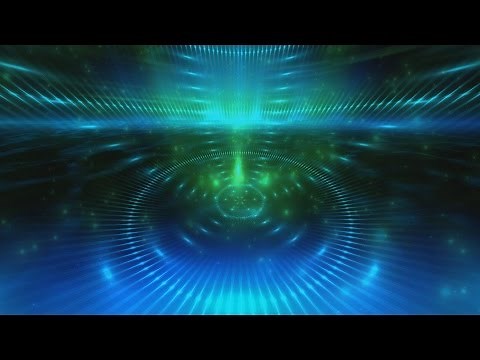 4K Expanding Blue Green Waves Stage 2160p Motion Effect