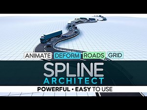 [Unity Editor Tool] Spline Architect | Demonstration 2