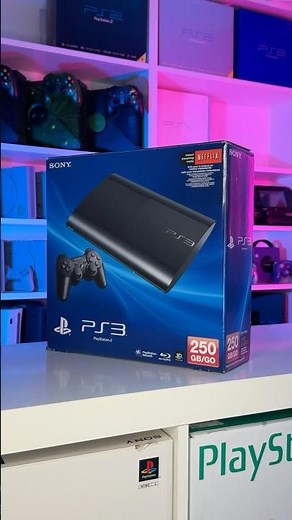 Sony PlayStation 3 Super Slim Unboxing 📦 #asmr #sony #playstation #unboxing #gaming #ps3 #unpacking