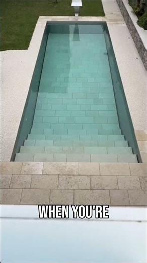 This Pool Disappears 😱