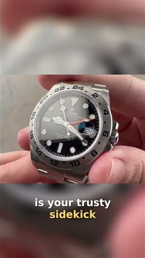 Rolex Explorer II: The Ultimate Adventure Watch #shorts