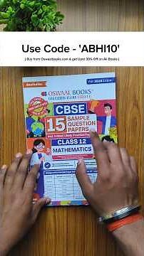Best Sample Papers For Class 12 Maths 2025-26 | Oswaal Sample Papers Review 2026