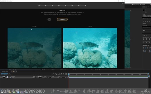【AE教程】目前最方便的调色插件：Colorista IV