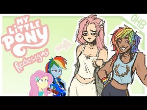 Redesigning mlp (as humans) | SPEEDPAINT