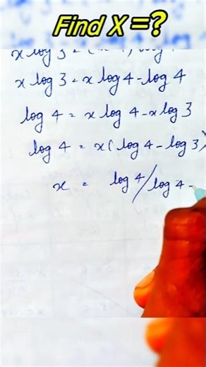 𝘏𝘰𝘸 𝘵𝘰 𝘚𝘰𝘭𝘷𝘦 𝘵𝘩𝘪𝘴 𝘗𝘳𝘰𝘣𝘭𝘦𝘮 && 𝘍𝘪𝘯𝘥 𝘟 𝘝𝘢𝘭𝘶𝘦 🔥𝘭𝘰𝘨𝘢𝘳𝘪𝘵𝘩𝘮𝘴 #Solving #finding #solved