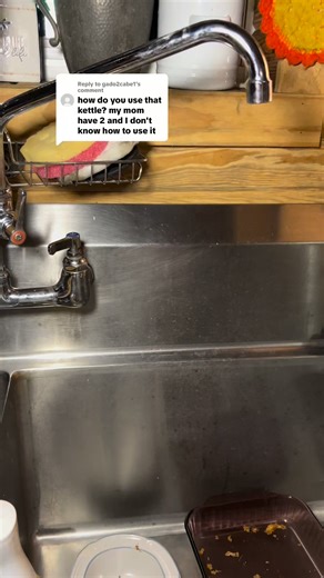 Tina Cooks on Instagram: "How I make my percolator coffee-fill kettle with water, add 3-4 heaping spoons of coffee, boil for 5-7 minutes. Enjoy amazing coffee #percolatorcoffee #morningcoffee #vintage"