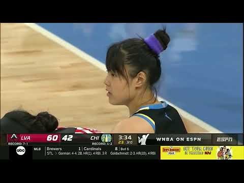 WNBA debut of Li Yueru