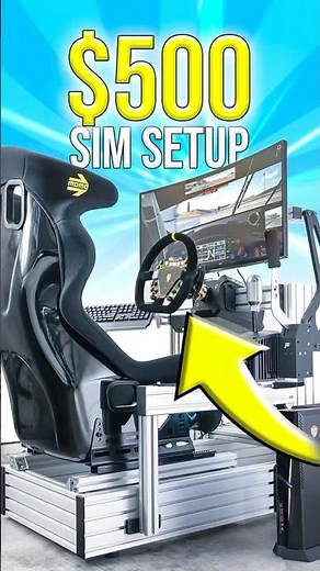 $500 Sim Racing Setup! 🔥