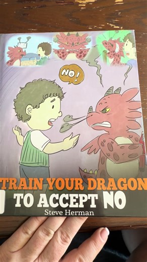 A read aloud of Train Your Dragon to Accept No by Steve Herman #childrensbooks #bedtimestories #kidsbooksreadaloud #dragon