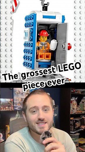 LEGO actually made a piece of poop #lego #legosets #afol #fyp
