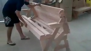 3.9M views · 57K shares | Amazing Chair Transforms Into A Table!! | Rush Brush | Facebook