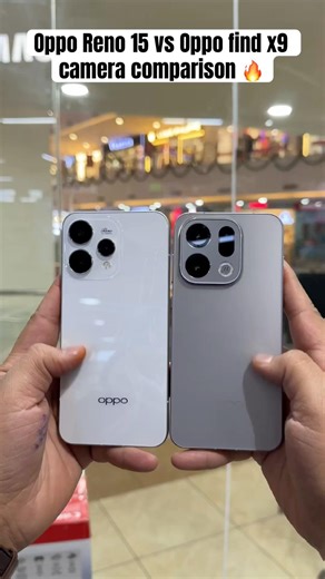 Oppo Reno 15 vs Oppo find x9 camera comparison || Reno 15 || find x9 | #comparison #ytshorts #shorts