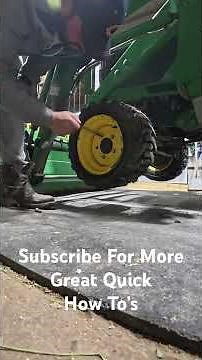 How To Change a Tire On A Tractor