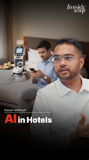Innside Scoop on Instagram: "Can hotels use AI without losing the human touch? In this clip from @innsidescoop_podcast , Karan Mahesh asks a critical question about artificial intelligence in hospitality - and @anantapurvkumar answers from real, on-ground experience. At @brijhotels , AI isn’t replacing people. It’s making teams more efficient. Meet TARA - the AI-powered butler used for guest requests, logging tasks, and speeding up service while a human interface remains at the core. Guests stil