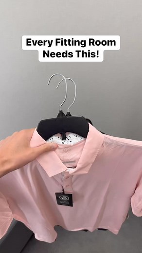 Every Fitting Room Needs This! #lifehack #fittingroom #changingroom #clothingstore #tryonhaul | Blake Reels