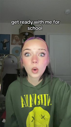 get ready with me for school sorry i’m like depressed in this #foryou #fyp #grwm #school #makeup