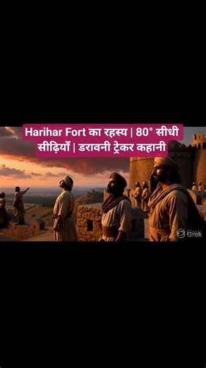 Harihar Fort का रहस्य | 80° सीधी सीढ़ियाँ | डरावनी ट्रेकर कहानी