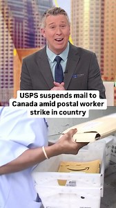 5.7K views · 11 reactions | The U.S. Postal Service has temporarily suspended mail service to Canada amid an ongoing national strike by the Canadian Union of Postal Workers, which represents workers for the country's primary postal service. https://on.nbcboston.com/KyLhfuz | NBC10 Boston | Facebook