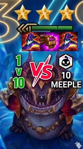 ​⭐⭐⭐ SOLO TAHM KENCH VS 10 MEEPLE | FULL AP| TFT SET 17 #tft #TFTSet17 #TeamfightTactics