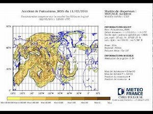 福島原発放射能拡散シミュレーション結果４