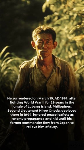 198K views · 4.7K reactions | A Japanese soldier didnt surrender from World War II until 1974. | The History Page | Facebook