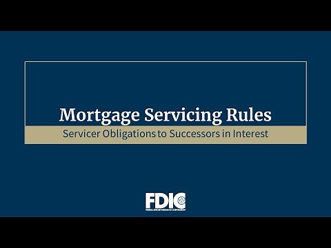 Servicer Obligations to Successors in Interest