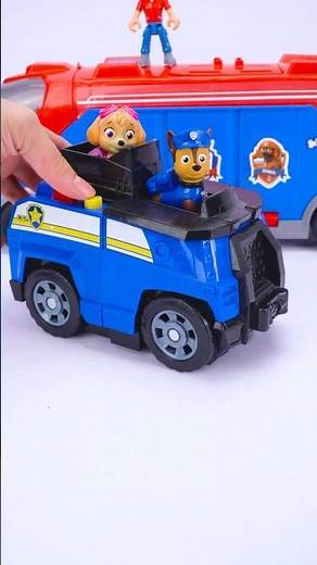 Satisfied & unboxing, Reviews with Chase Transforming Police Vehicle Cruiser video