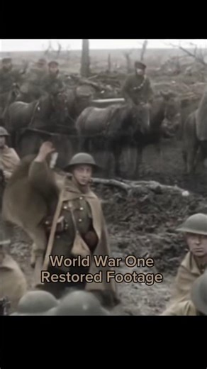 World War One Restored Footage #ww1 #warhistory #warshorts #military