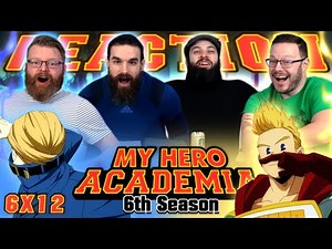 My Hero Academia 6x12 REACTION!! "Threads of Hope"