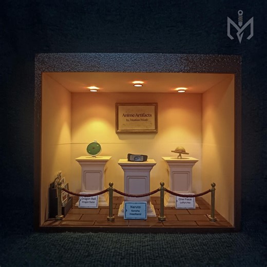 Anime Museum Diorama – Handmade Miniature Display – Personalized Art Decor - Etsy
