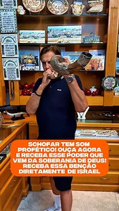 SOM DO CÉU! Deus estabeleceu o schofar como um símbolo profético no meio do povo de Israel por gerações! Você já ouviu esse som? O que sente? | Apóstolo Estevam Hernandes