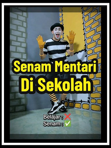 Senam Pagi Pantomim: Gerakan Anak Sekolah
