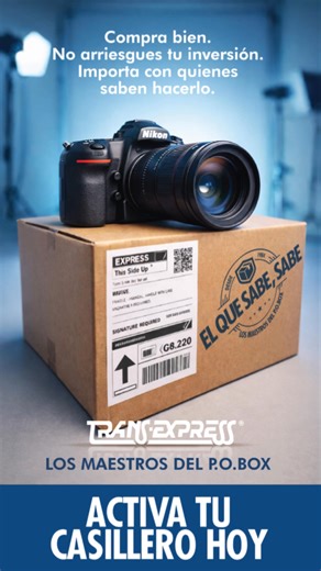¿Compras en Amazon? Hazlo con respaldo y experiencia. El que sabe, sabe. 👉 Regístrate y activa tu casillero. https://www.transexpress.com.gt/registrate-obten-tu-casillero/ | TransExpress Guatemala