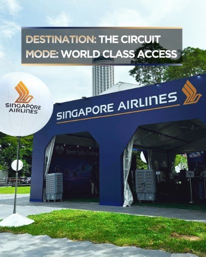 1M views · 2.1K reactions | Get up close with the action!  Take a lap around the circuit and see what FORMULA 1 SINGAPORE AIRLINES SINGAPORE GRAND PRIX 2024 is all about  | Singapore Airlines | Facebook