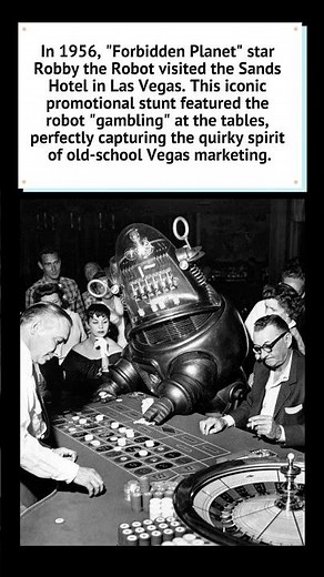 Robby the Robot Hits Las Vegas (1956) 🎰