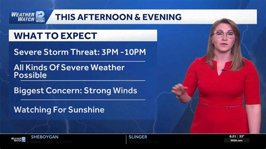 SE Wisconsin weather forecast 6 a.m.