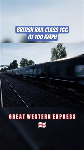 British Rail Class 166 #trainsimworld #shorts #trainspotting #britishrailways