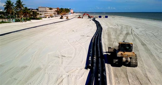 SHORELINE REVIVAL: Fort Myers Beach gives progress update on its Renourishment Project