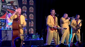 Another rockin' tune from our performance at Viva Las Vegas Rockabilly Weekend, Sam Butera's "Bim Bam". Video by Claude Rockabilly. | The Jive Aces