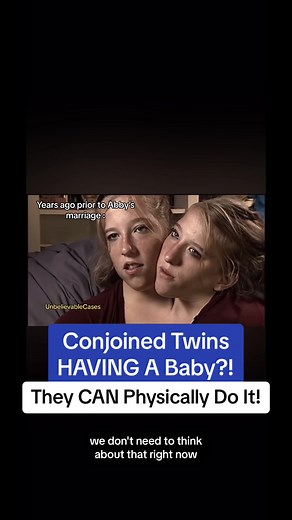 Conjoined Twins HAVING A Baby?! They CAN Physically Do It! Conjoined Twins Get Married & Have First Dance Abby & Brittany Hensel TLC #abbyhensel #brittanyhensel #conjoinedtwins #tlc #wedding #twins #abbyandbrittany #abbyandbrittanyhensel #news #breaking #breakingnews #fyp #foryou #foryoupage #foryourpage #fypシ #viral #trending #omg #wow #celebrity #celebritynews #celebritygossip #gossip