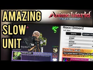 The NEW SCR+ Pucci is an Amazing Slow Unit in Anime World Tower Defense