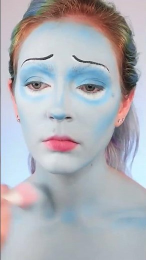 Full Halloween Makeup Tutorial 🎃 Step-by-Step Transformation #makeup #beautytiips